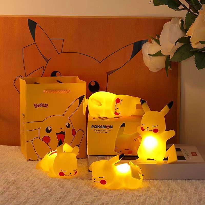 Luminouss Pufpuf Serisi Pikachu Lamba - Luminouss