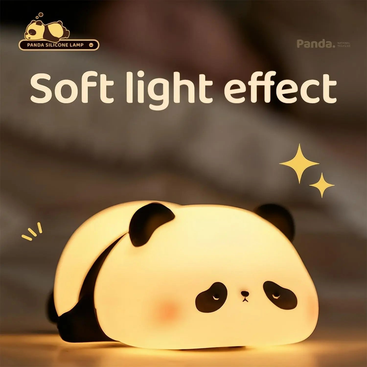 Luminouss Pufpuf Serisi Tatlı Panda - Luminouss